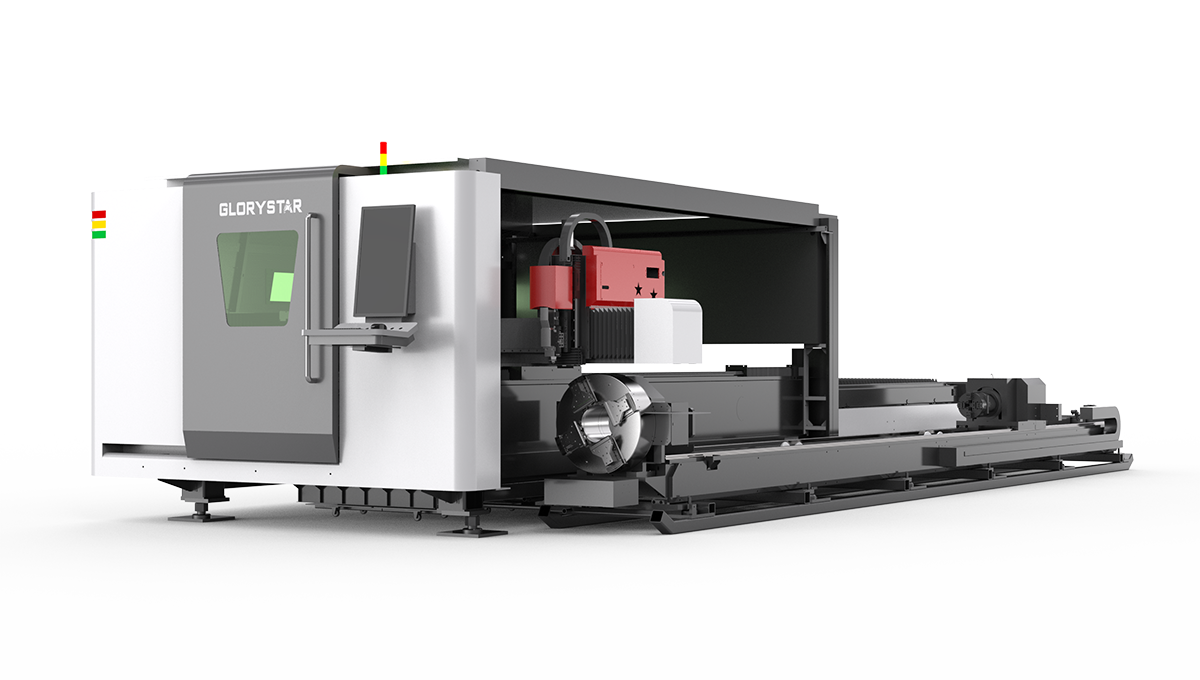 GS全防护激光切割机