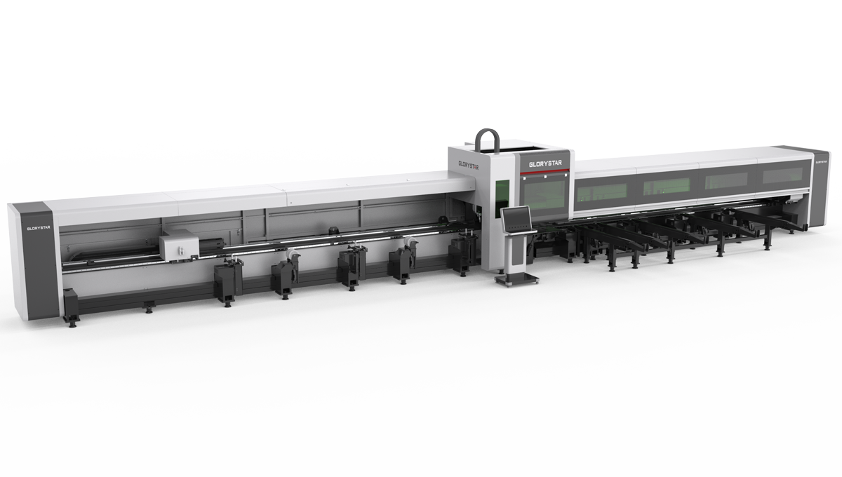 重型管三卡盘激光切管机 重型管三卡盘激光切管机