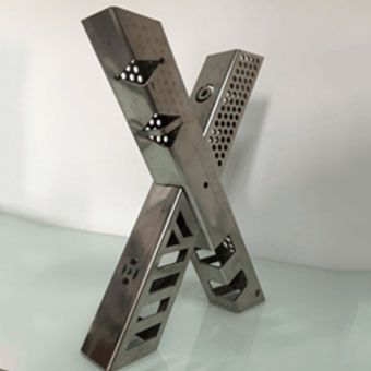    三卡盘激光切管机