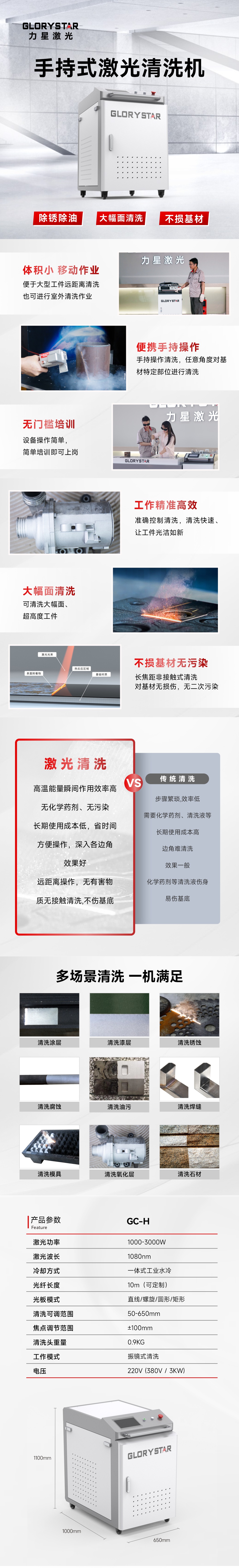 GW-H 激光清洗焊接机